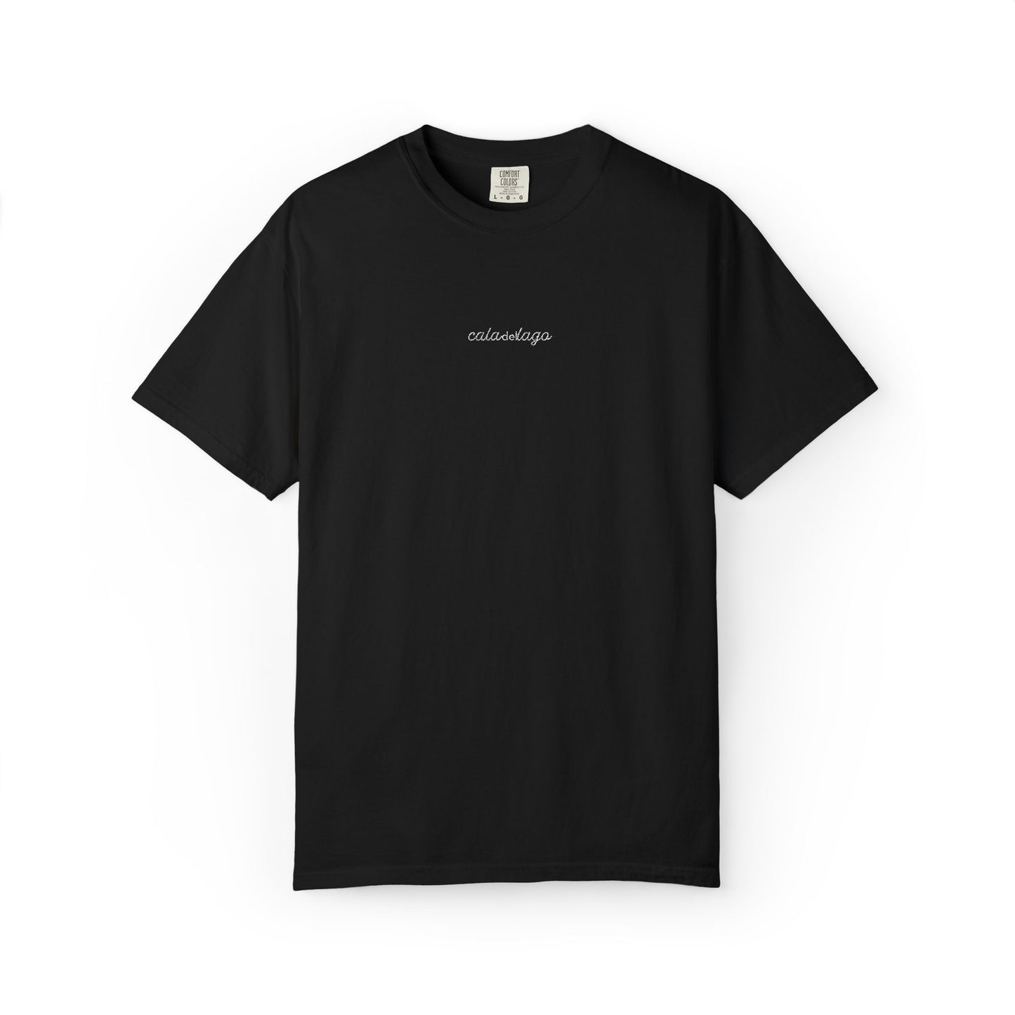 Cala Del Lago Essential Tee – White Stitch