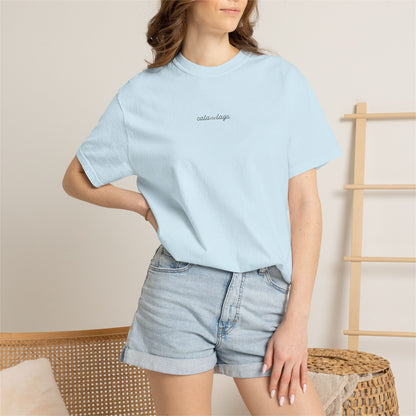 Cala Del Lago Essential Tee – Black Stitch