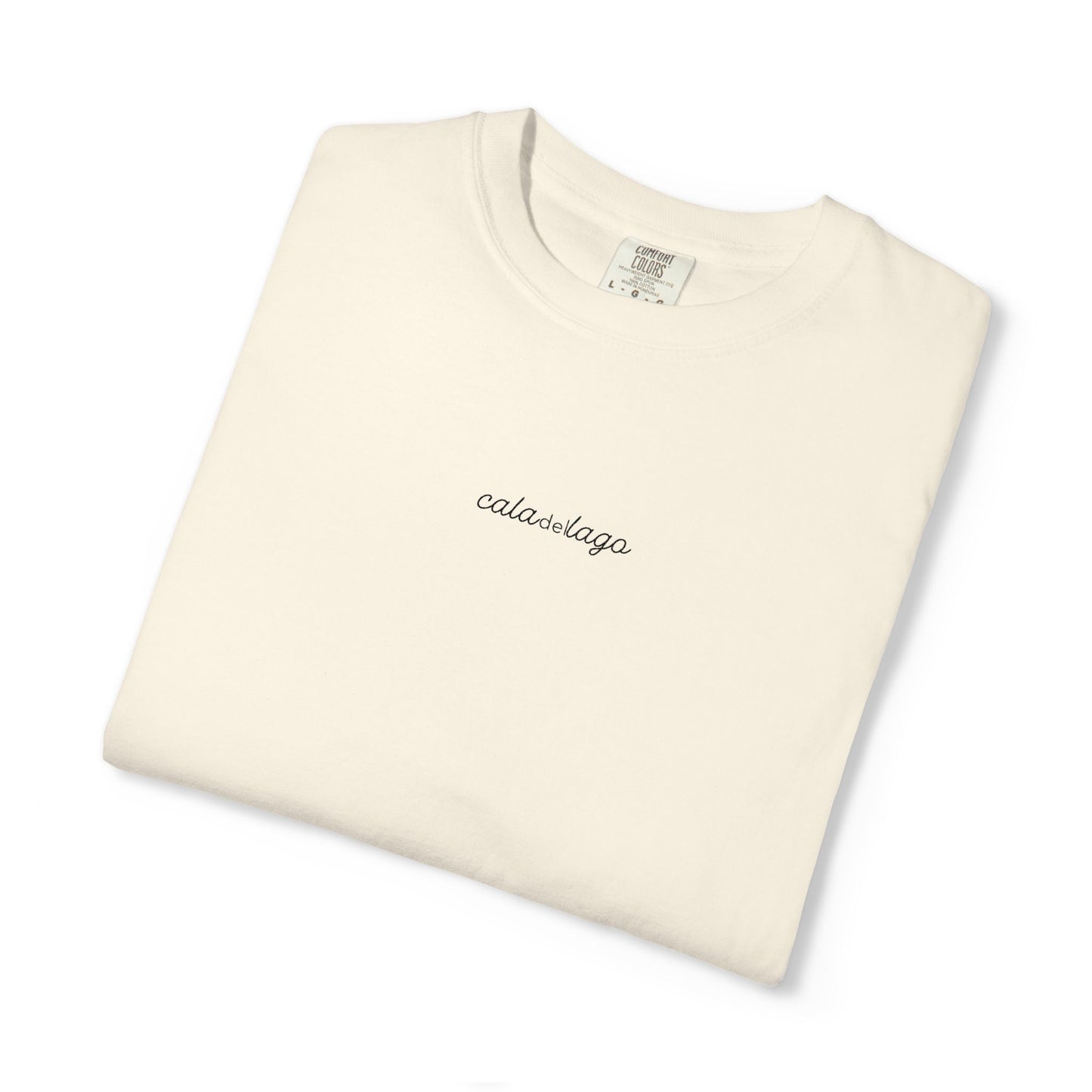 Cala Del Lago Essential Tee – Black Stitch
