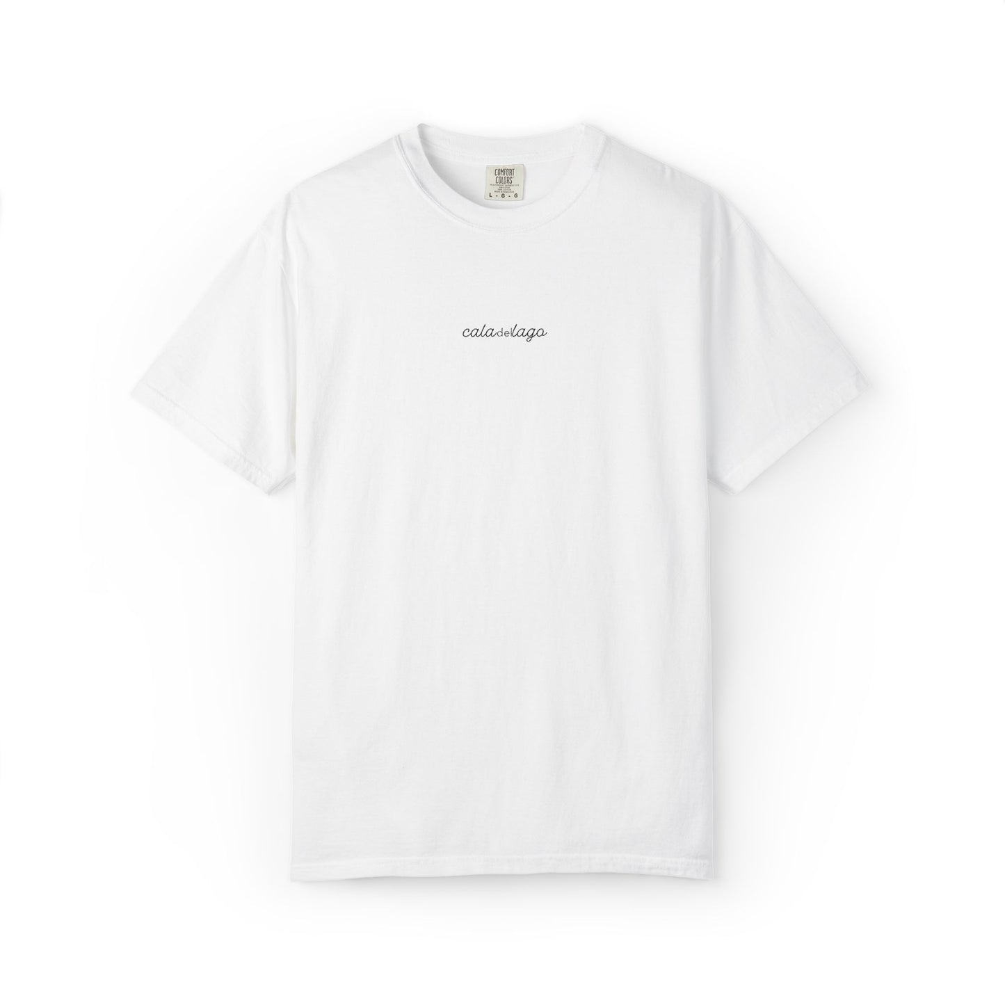 Cala Del Lago Essential Tee – Black Stitch