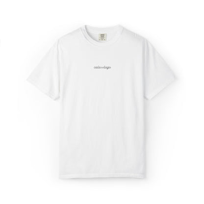 Cala Del Lago Essential Tee – Black Stitch