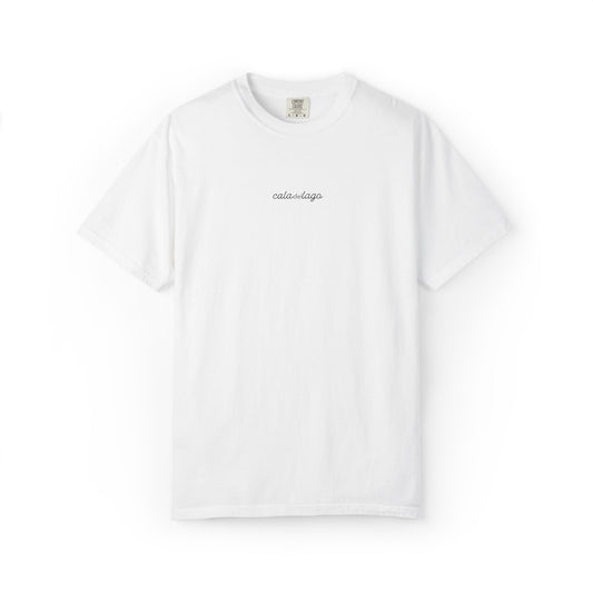 Cala Del Lago Essential Tee – Black Stitch