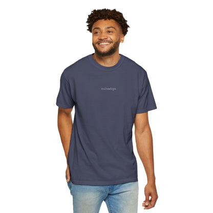 Cala Del Lago Essential Tee – White Stitch