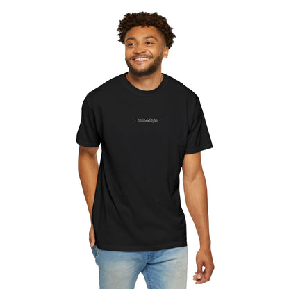 Cala Del Lago Essential Tee – White Stitch