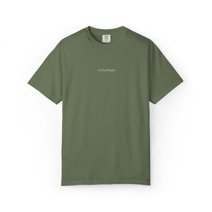 Cala Del Lago Essential Tee – White Stitch