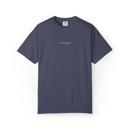 Cala Del Lago Essential Tee – White Stitch