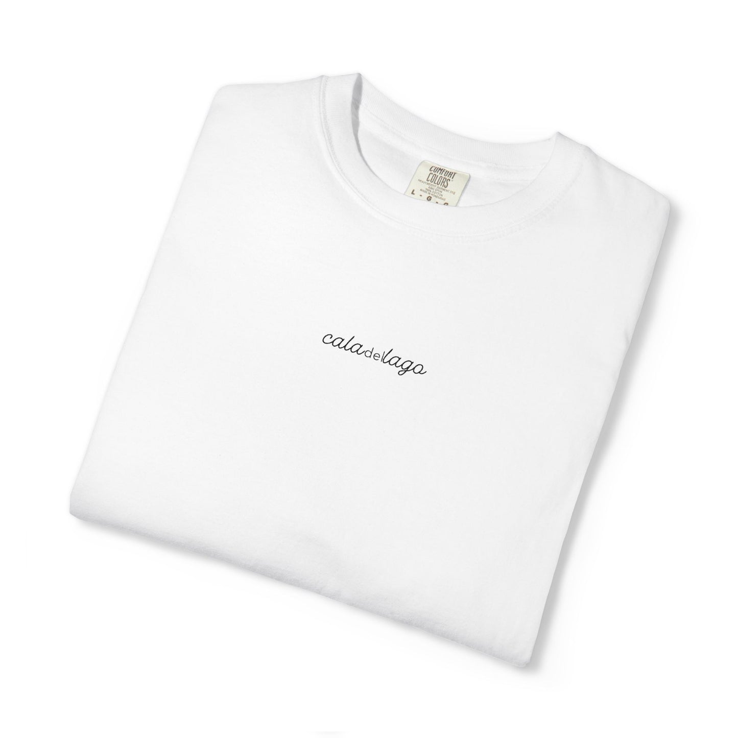 Cala Del Lago Essential Tee – Black Stitch
